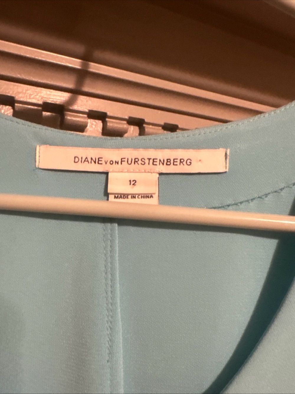 Diane von Furstenberg Light Blue Dress